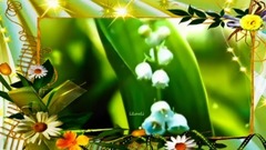 Let the flowers of Spring blossom in your heart Bon 1 er Mai