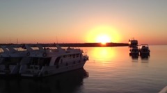 Утро в порту Шарм Эль Шейха