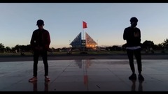 机械舞与鬼步舞的完美结合