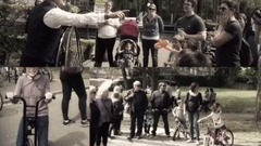 TRYCYCLE 2017 - TWICKENHAM EVENT - PENNY FARTHING WITH MR PHOEBUS