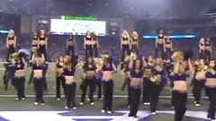 Baltimore Raven Cheerleaders Second Routine vs Steelers