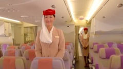 Cabin Tour Two-class Airbus A380 Emirates Airline