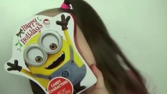 Bad baby Giant Candy Challenge Victoria Annabelle Granny Toy Freaks Family World Bad minion 3