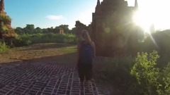 My girlfriend took me backpacking...