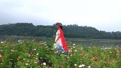 漫步花海