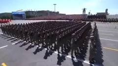 中国阅兵 堪称好莱坞大片