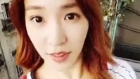少女时代 Tiffany in Paris 直播中字 CUT2