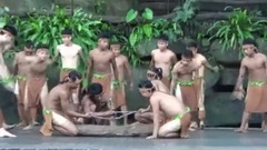 海南黎族表演