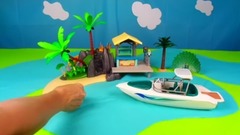Playmobil Island Adventure With Sea Animals Toys For Kids