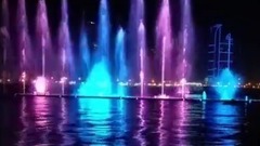Dubai _ Sharjah Dancing color Fountain My shooting