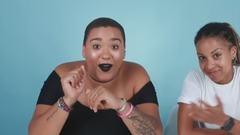Lesbians Get Long Nails For The First Time
