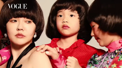 小S - 小S与三个女儿时尚封面初体验