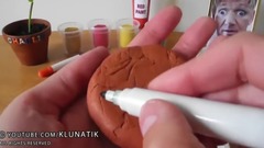 Eating a CLAY ICECREAM BURGER with GORDON RAMSAY! Kluna Tik Dinner #86 _ ASMR eating sounds no talk