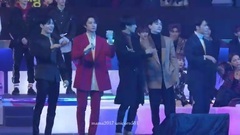 171201 MAMA IN 香港 suju台下观看 EXO 