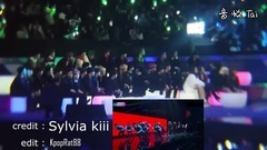 171201 MAMA IN 香港 EXO等众组合台下观看 BTS 表演