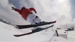 Freeskier Toni Hollwart