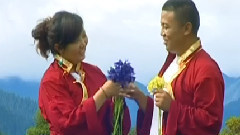 微笑的格桑花