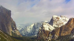 California Yosemite Valley Winter