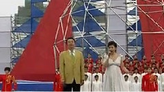 迎风飘扬的旗