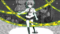 揺れる