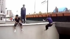 跑酷街头文化