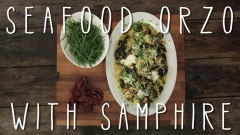 Seafood Orzo