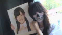 岡田奈奈 お化け初体験