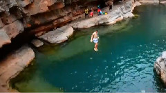 Cliff Jumping Paradise Valley,MOROCCO