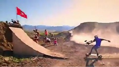 国外彩弹精彩对抗场景