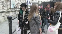 2013 14年伦敦秋冬时装周之街头时尚