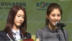 Yoona SeoHyun & SongSeungHun Ministry of Culture Prize SSTV