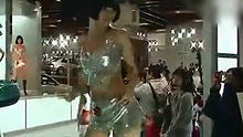 台北国际车展美女车模性感热舞