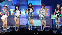 4Minute - 喜欢水吗 20130705 现场版