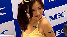 2013电脑应用展 超正妹陈思颖
