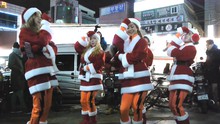 Crayon Pop 圣诞装街头热舞秀