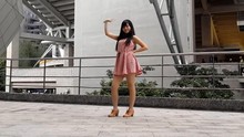 甜美清新的舞步