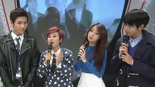 Two Song Place 采访CUT SBS人气歌谣 现场版 14/01/12