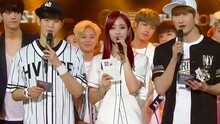 防弹少年团一位受赏 现场版