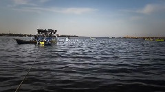Sea And Sky In Gaza Port