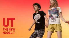 UNIQLO 2014 Pharrell Williams & Barbara Palvin commercial UT
