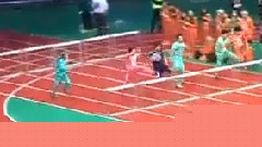跨栏决赛