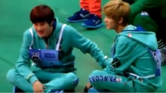 偶像田径运动会录制 玩闹