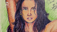 JERÔME MODIGLIANI - HUMANIS UNIVERSALIS DRAWING ANNA PERRET