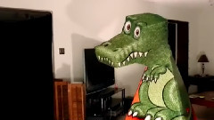 AMAZING T-Rex Illusion