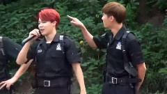 蜻蜓落在JIMIN的头上 J-HOPE的反应
